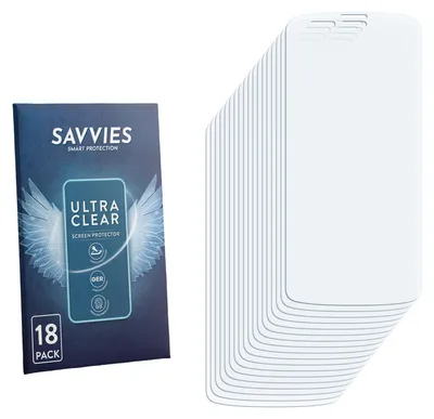 Produktbild von 18x Für Zebra TC201 Schutzfolie Savvies Displayschutz Display Schutz Folie Klar Transparent