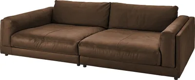Produktbild von KAWOLA Big Sofa RAINA Leder braun