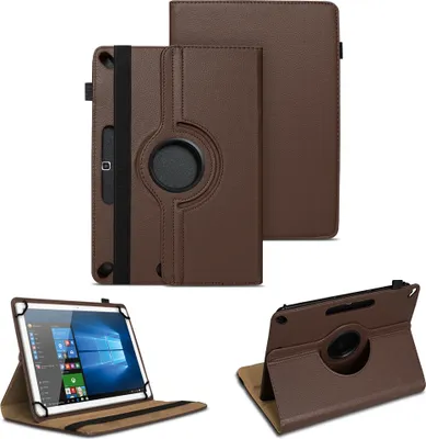 Produktbild von Tablet Schutzhülle für Nokia T20 T21 Tasche Hülle Schutz Cover Case 360° Drehbar, Farben:Schwarz