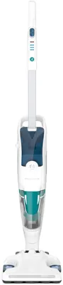 Produktbild von Rowenta RY7757, Aufrechter Dampfreiniger, 0,47 l, Weiß, Blau, 7,5 m, 0,47 l, 0,3 l