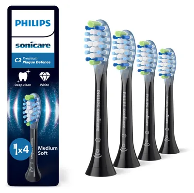 Immagine prodotto di Pack of 4 brush heads - PHILIPS - HX9044/88 - C3 black
