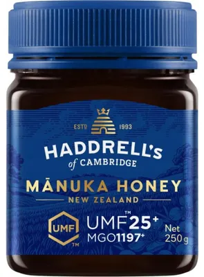 Immagine prodotto di Miele di Manuka Haddrells UMF25+ MGO1197+ 250 g