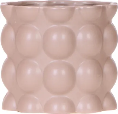 Produktbild von Blumentopf Ø12cm Keramik Pflanztopf in matter Optik Stilvoller Übertopf Indoor