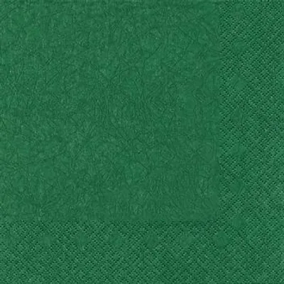 Produktbild von 20 Cocktailservietten Modern Colours dark green 25x25cm