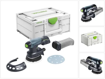 Productafbeelding van Festool ETSC 125-Basic accu excenterschuurmachine ( 576370 ) 18 V 125 mm borstelloos + systainer - zonder accu, zonder oplader - opvolger van 201533