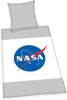 Produktbild von EG|NASA Bettwäsche Set 135 x 200 cm + 80 x 80 cm Baumwolle 4006891965547