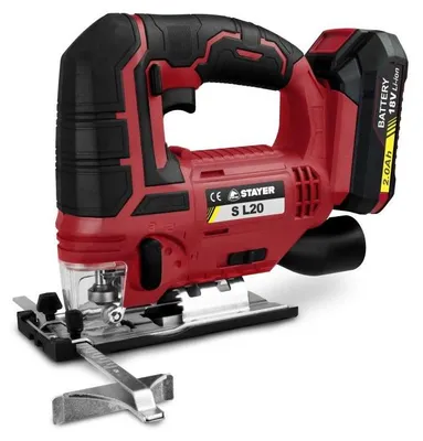 Zdjęcie produktu dla Akumulatorowa pilarka tarczowa S L204, 18 V, 4 Ah, 2 akumulatory litowo-jonowe, (ładowarka + torba), STAYER