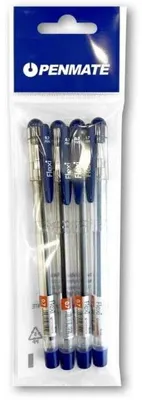 Obrázok produktu pre Flexi PENMATE modré guľôčkové pero 4 ks.