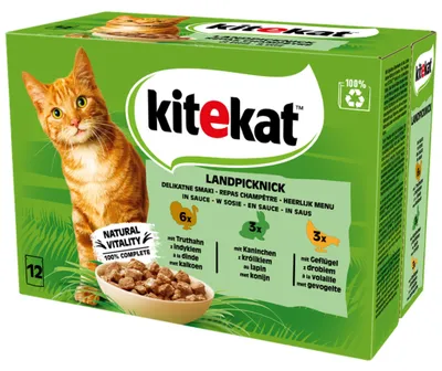 Zdjęcie produktu dla kitekat Delikatne smaki w sosie 1,02 kg (12x85 g)