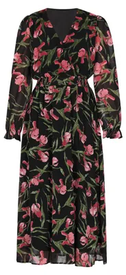 Image de Robe Jeona pour femme - noir multicolore, XXL