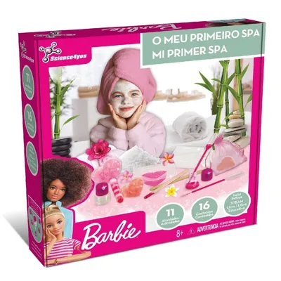 Zdjęcie produktu dla Science4you My First Barbie Zen SPA - Zestaw do robienia mydła Barbie Princess Syle dla dziewczynekDla dzieci w wieku 8+ lat SCIENCE 4YOU