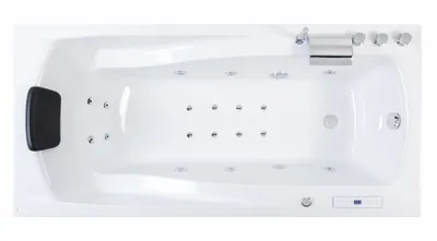 Produktbild von Centauri links Premium Whirlpool Set (L/B/H) 180/85/58 cm : Mit Armaturen Varianten: Mit Armaturen