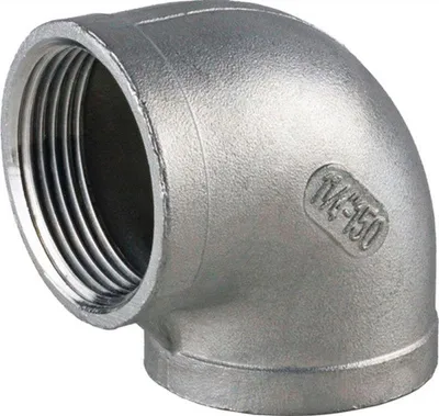 Productafbeelding van Schroefdraadfitting 90° met interne schroefdraad, NPS = 1/2, type 301