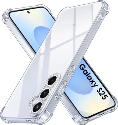 Zdjęcie produktu dla Etui do Samsung Galaxy S25 - odporne na wstrząsy, przezroczyste etui na telefon komórkowy, odporne na zarysowania, ultracienkie etui ochronne Phonillico®
