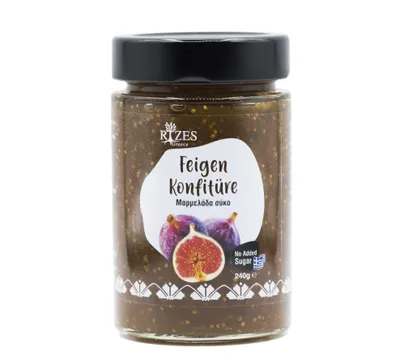 Produktbild von Rizes Greece Feigen-Konfitüre (240 g)