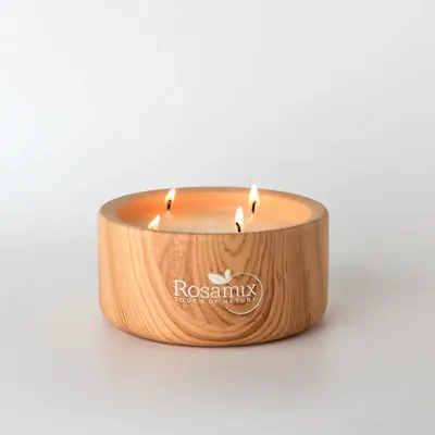 Produktbild von Meditation Sojawachskerze (320g Kerze)