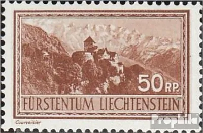 Produktbild von Briefmarken Liechtenstein 1934 Mi 135 gestempelt Ansichten