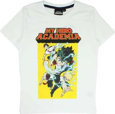 Produktbild von Anime My Hero Academia T-Shirt Kurzarm Shirt – Weiß / 164