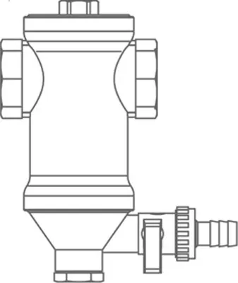 Produktbild von Heimeier 7893140 PNEUMATEX Abscheider Zeparo ZUM 40