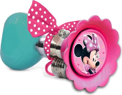 Produktbild von Disney Minnie Mouse Fahrradhupe laut mit einfachem Aufbau für Kinder
