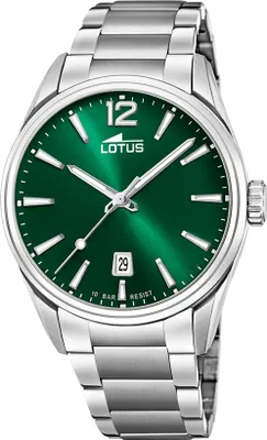 Produktbild von Lotus Armbanduhr Date Minimalist Green