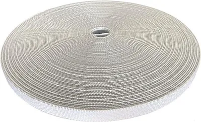 Immagine prodotto di cintino per tapparelle in cotone 7,5 mt - bianco/grigio