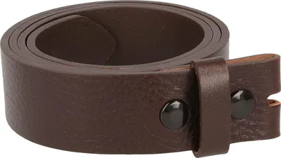 Produktbild von Brauner Vollrindleder Gürtel 4,0 cm breit, Wechselgürtel ohne Schließe