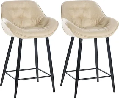 Produktbild von 2er-Set Barhocker - Moderne Hocker - Optimaler Sitzkomfort