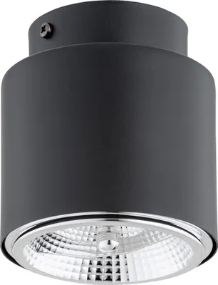 Immagine prodotto di Faretto da soffitto nero rotondo 12 cm 1xES111 15W NANO Emibig