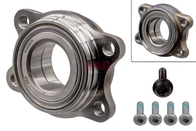 Produktbild von FAG Radlagersatz Hinten für AUDI A6 Avant (4B5, C5) 713 6112 00