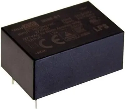 Produktbild von MeanWell Mini Schaltnetzteil, Printmontage, 12V / 83mA