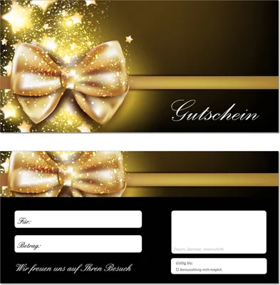Produktbild von 200 Geschenkgutscheine (Sterne-660) - Ein schönes Produkt für Ihre Kunden Gutscheine Gutscheinkarten für Bereiche wie Geschenke, Geburtstag, Freizeit, Wellness, Feier, Jubiläum, Winter, Weihnachten
