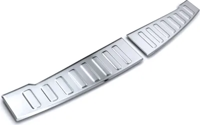 Produktbild von Ladekantenschutz mit Abkantung passend für Dacia Sandero 3 / Stepway 3 2021-, Farbe:Silber