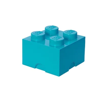 Produktbild von LEGO® Aufbewahrungsbox 4 - Azurblau