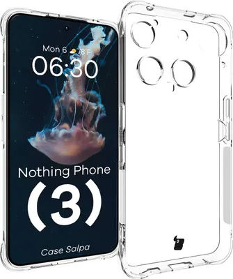 Produktbild von Flexible Handyhülle für Nothing Phone (3), Bizon Case Salpa, Transparent