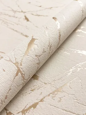 Produktbild von NEWROOM Tapete Beige Vliestapete Marmor - Marmoroptik Modern Creme Gold Metallic  Marmor-Tapete 3D Optik