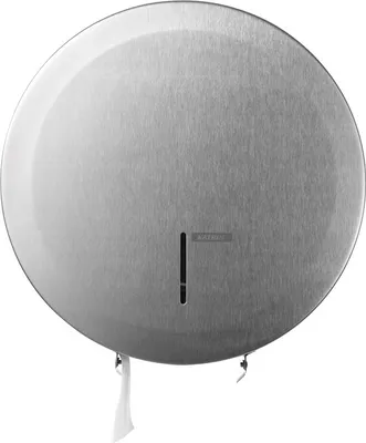 Produktbild von KATRIN Toilettenpapierspender L 992967 silber Gebürsteter Stahl