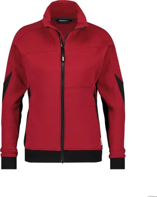 Produktbild von DASSY Sweatshirt VELOX Damen Gr. XL rot/schwarz