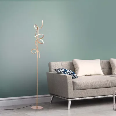 Zdjęcie produktu dla Lampa podłogowa LED CURLS 19031-60 LeuchtenDirekt