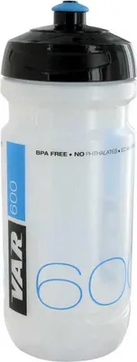 Zdjęcie produktu dla VAR butelka do picia 600 ml przezroczysta niebieska