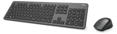 Produktbild von Hama Funktastatur-/Maus-Set KMW-700, Anthrazit, QWERTZ