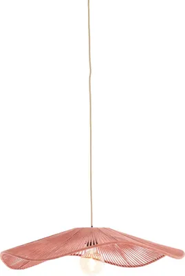 Produktbild von Light & Living - Hängeleuchte Rafa - Orange - Ø50x12cm Hängelampe - Esstischlampe - Wohnzimmerlampe - Schlafzimmerlampe - Wohnzimmer