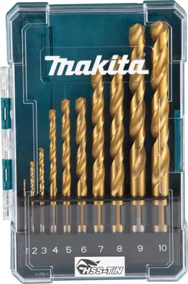 Image de Makita Set de forets à métaux - 10 pcs.