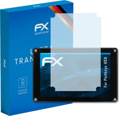 Produktbild von atFoliX FX-Clear Schutzfolie kompatibel mit Portkeys HS8 Displayschutzfolie