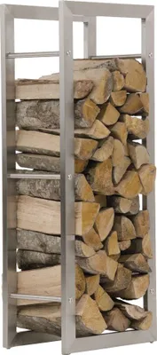 Obrázok produktu pre Stojan na palivové drevo Keri 25x60x100 - nerezová oceľ