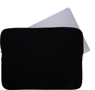 Produktbild von AM-IP Schwarze Laptop-Tasche aus Neopren – Optimaler Schutz für Ihren 15,6 Zoll Laptop