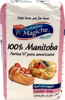 Produktbild von 3x Lo conte Farina Manitoba 100% 1kg Mehl Flour' Mehl für Desserts