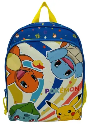 Obrázek produktu pro Dětský batoh Pokémon do školky, 30 cm, modrý