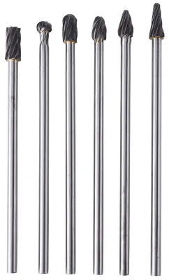 Zdjęcie produktu dla Zestaw wierteł Wolframcarbide – średnica 6 mm – długość 10 mm – 6 sztuk