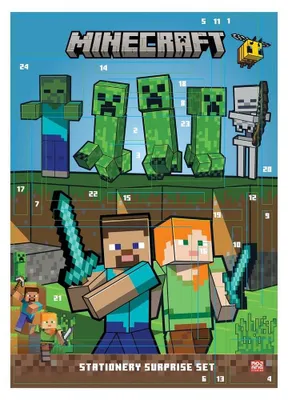 Produktbild von Minecraft (2027) Adventskalender Display (12)